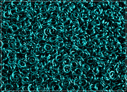 Rengas Ø 4.1 mm, lanka 1.2 mm, 50 kpl, tumma turkoosi