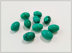 Turkoosi A+, 10 x 14 mm, riisi, 10 kpl