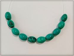 Turkoosi A+, 10 x 14 mm, riisi, 10 kpl