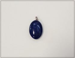 Lapis Lazuli A-laatu, uniikki kiviriipus .925 pidikkeellä