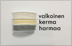 Vahanauha Ø 2 mm, 3.5 metrin kela, eri värejä