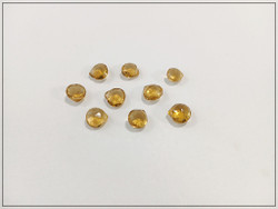 Whisky kvartsi AA, 7-8 mm litteä brioletti