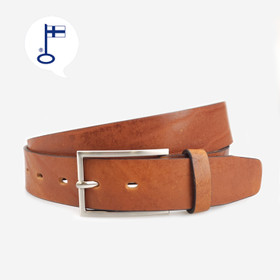 VENIZ 35mm Keskiruskea Premium nahkavyä 