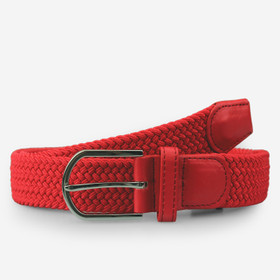 Punainen joustovyä hopeasoljella