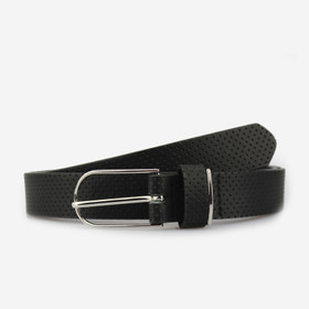 Naisten reikäkuvioitu musta vyä