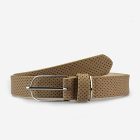 Naisten reikäkuvioitu beige vyä