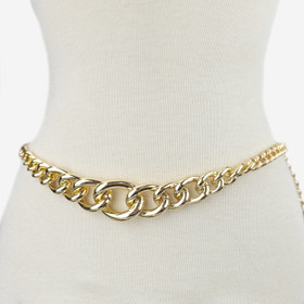 Kapeneva ketjuvyö -Kullanvärinen