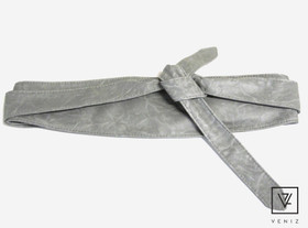 Harmaa Obi-vyö 110mm