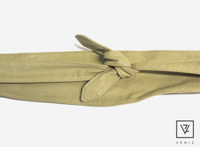 Beige Obi-vyö 110mm