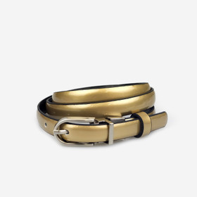 Kullanvärinen kääntövyö 15mm- hopeasoljella