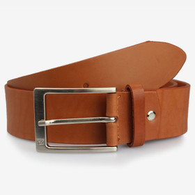 VENIZ  Nahka farkkuvyö 45mm Konjakinruskea