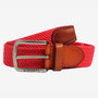 Punainen Joustopunosvyö 40mm- sport-soljella