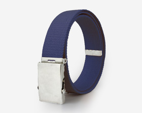 L. Canvasvyö 30mm sininen
