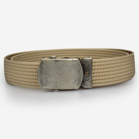 L. Beige Canvasvyö 30mm