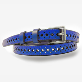 L. reikävyö 20mm sininen