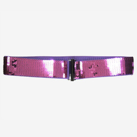 L. pinkki Paljettipatellavyö 50mm