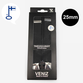 Henkseli 25mm Musta lahjalaatikossa 