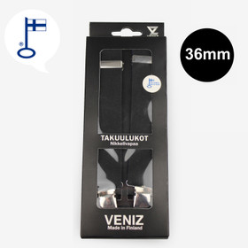 Henkseli 36mm Musta lahjalaatikossa 