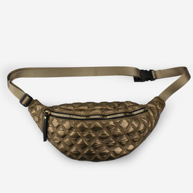 VENIZ Pronssinvärinen harlekiini tikattu vyölaukku