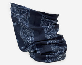 Sporttituubihuivi Tummansininen Bandana kuosi