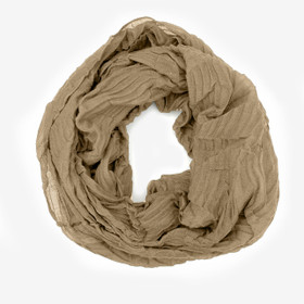 Pliseerattu tuubihuivi -Beige