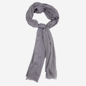 Kapea pehmeä huivi -Tummanharmaa