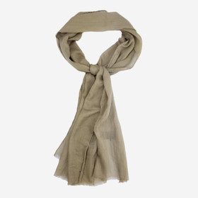 Kapea pehmeä huivi -Maastonvihreä