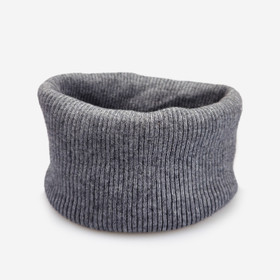 Neule tuubi -Tummanharmaa