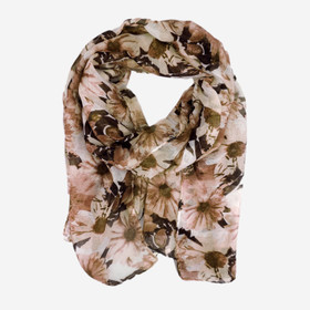 Huivi kukallinen -Ruskea