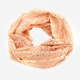 Pitsituubihuivi -Persikka