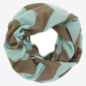 Minttu/Rsk. Tuubihuivi Chevron kuosilla