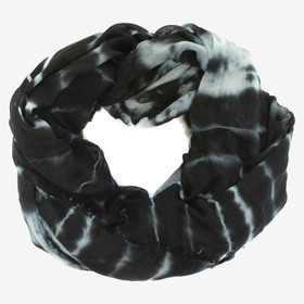 Musta Tuubihuivi Batiikki