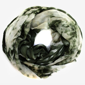 Vihreä Tuubihuivi Batiikki