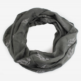 Tuubihuivi kyyhkynen -TummanHarmaa