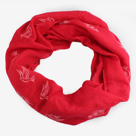 Tuubihuivi kyyhkynen -Punainen