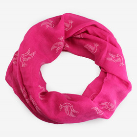 Tuubihuivi kyyhkynen -Pinkki