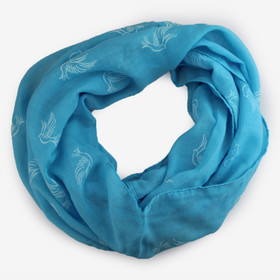 Tuubihuivi kyyhkynen -Vaaleansininen