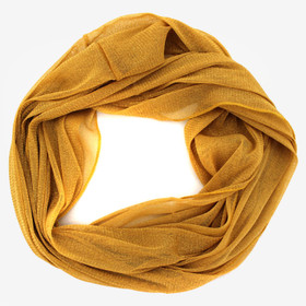 Kulta kimaltava tuubihuivi