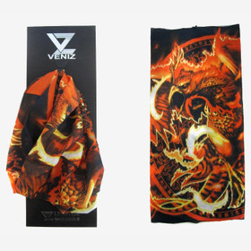 Sporttihuivi liekkikuviolla