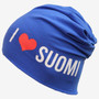 Sininen I Love Suomi pipo
