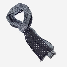 Kaksipuolinen huivi -Musta