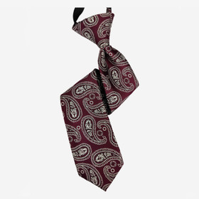 VENIZ 30cm Lasten burgundy paisley solmio