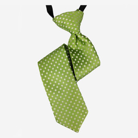 VENIZ 30cm Lasten  Vihreä Pilkullinen solmio