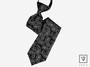 VENIZ 40cm Lasten musta paisley solmio
