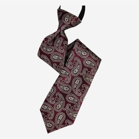 VENIZ 40cm Lasten burgundy paisley solmio