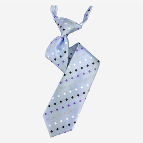 VENIZ 40cm Lasten  Vaaleansininen Solmio neliäillä