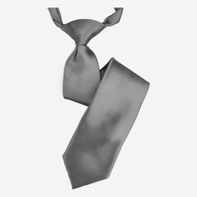 VENIZ 40cm Lasten Tummanharmaa solmio