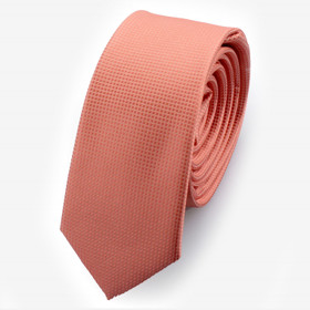 Korallinvärinen solmio 50mm