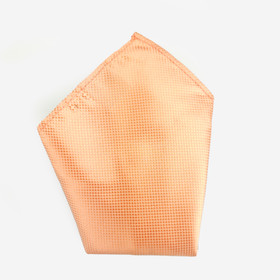 VENIZ Korallinvärinen Punottu taskuliina