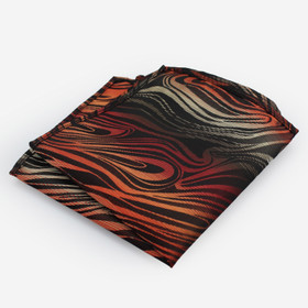 VENIZ Oranssi Kuvioitu taskuliina